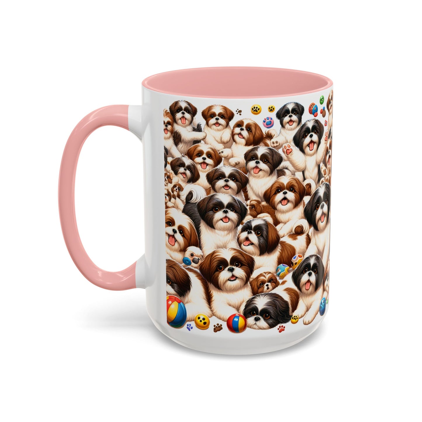 Shih Tzu Accent Coffee Mug - Perfect Gift for Dog Lovers