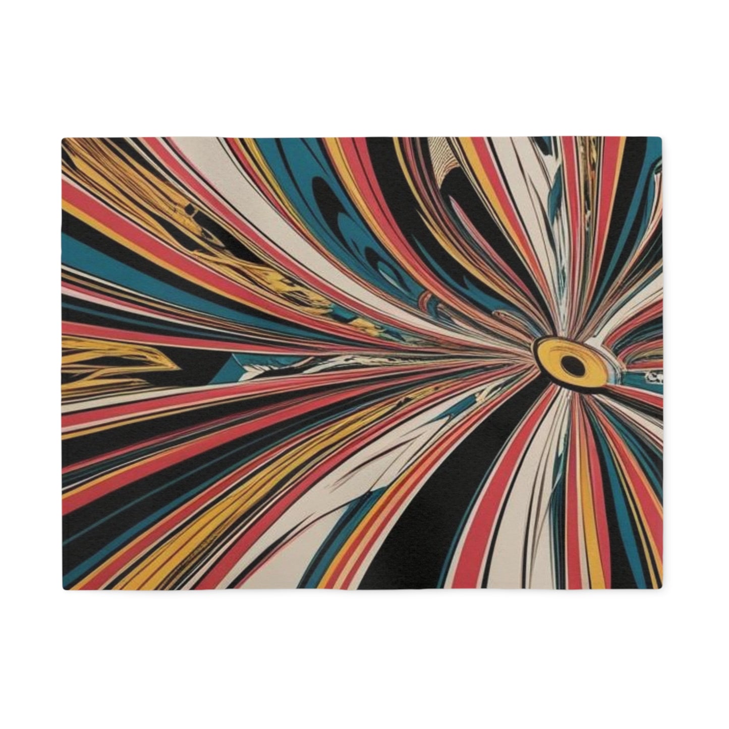 Optical Illusion Sweatshirt Blanket