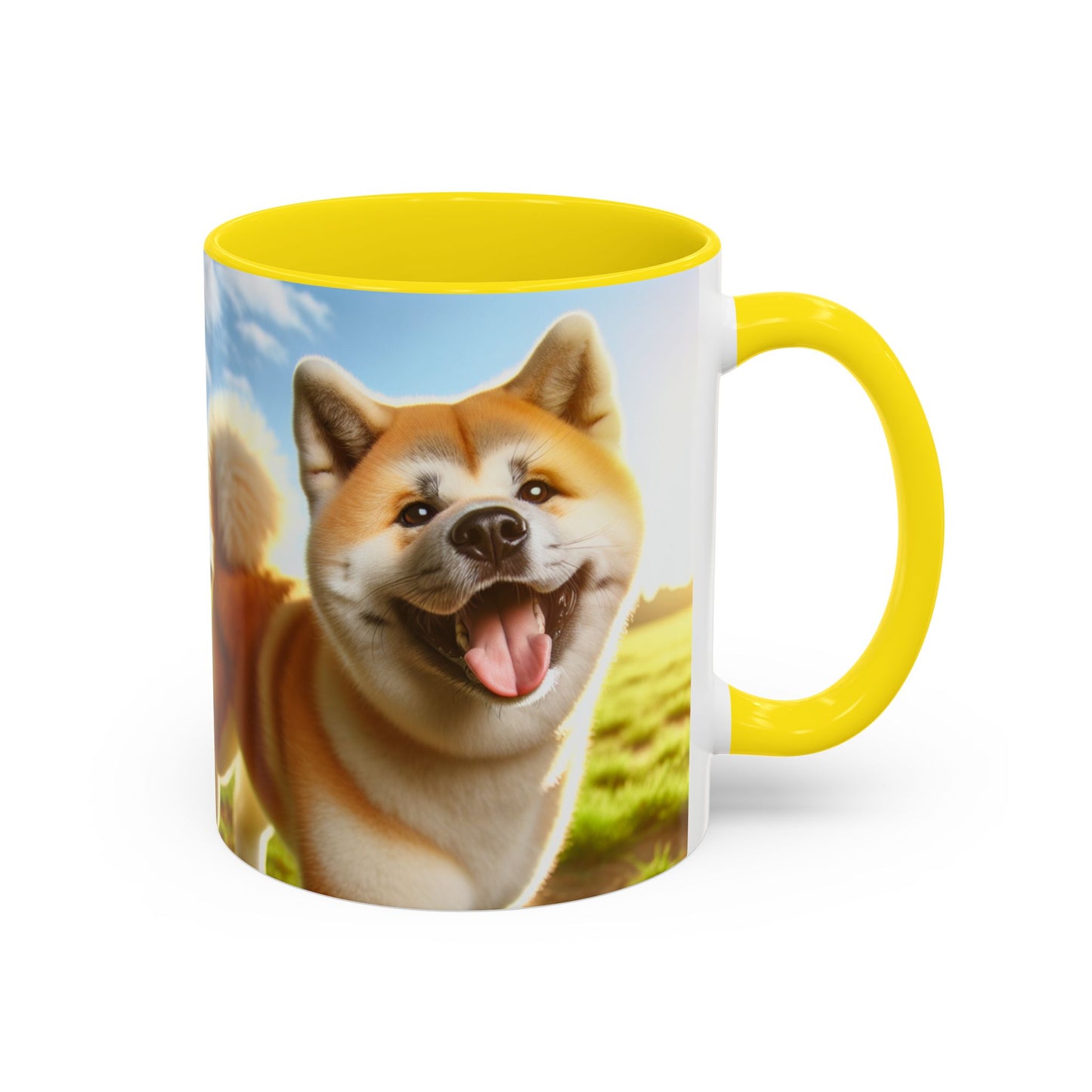 Akita Accent Coffee Mug - Perfect Gift for Dog Lovers