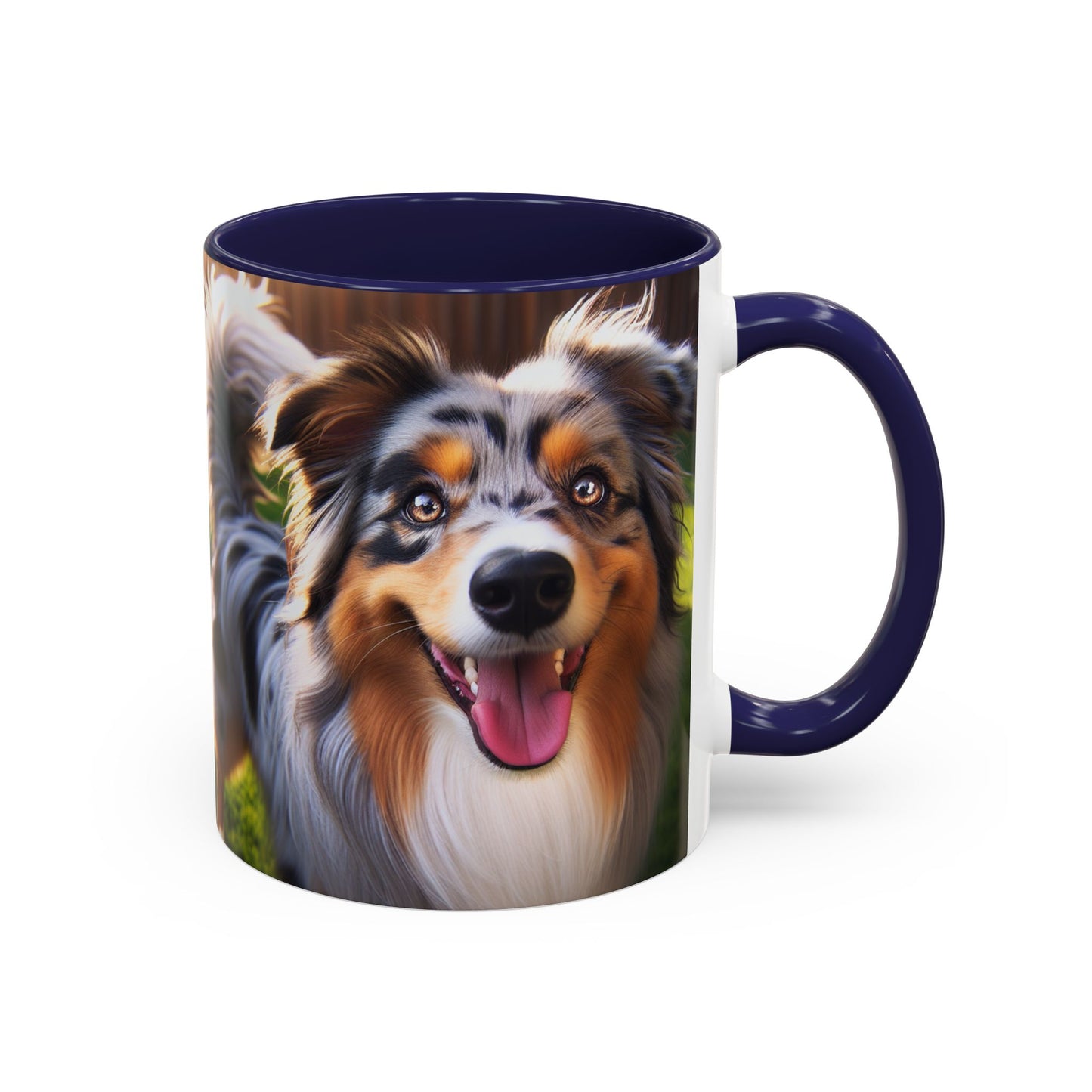 Australian Shepherd Accent Coffee Mug - Perfect Gift for Dog Lovers