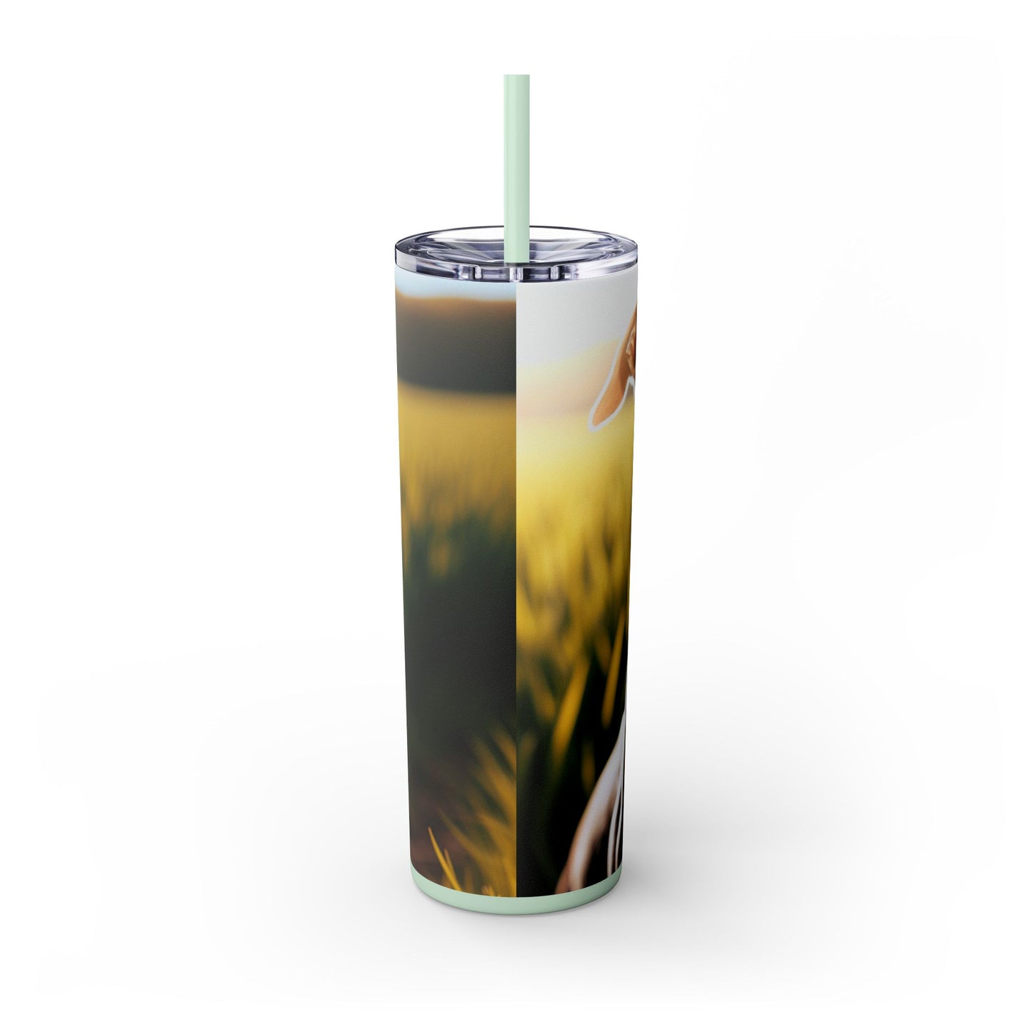 Greyhound Tumbler with Straw, 20oz