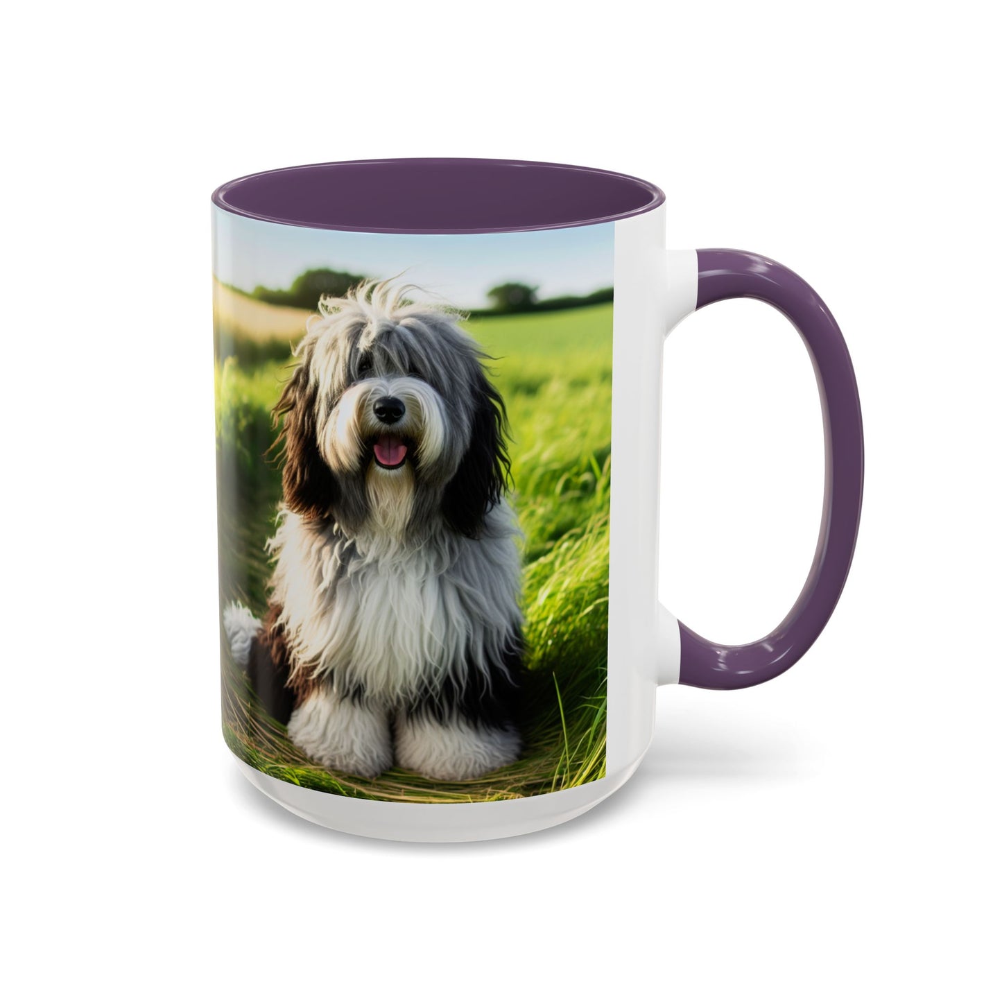 Schapendoes Accent Coffee Mug - Perfect Gift for Dog Lovers