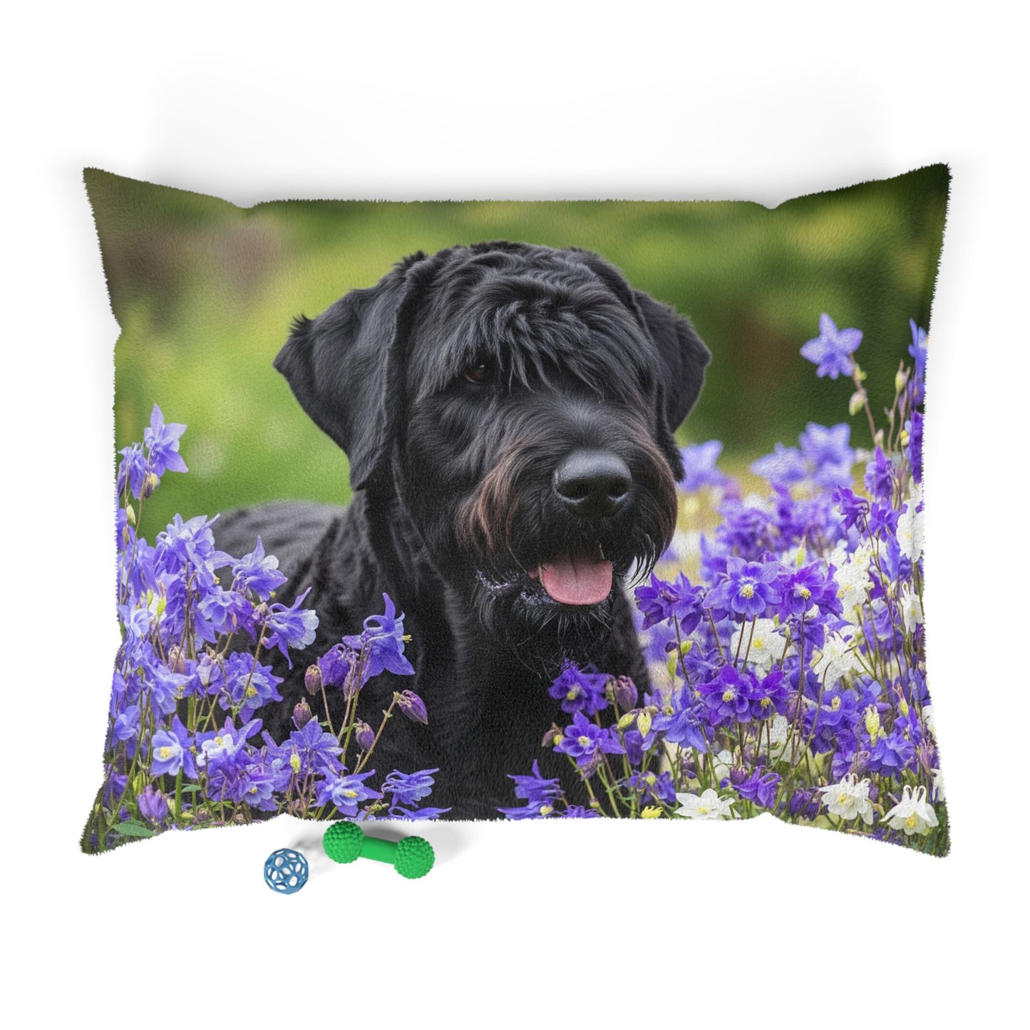 Black Russian Terrier Pet Bed