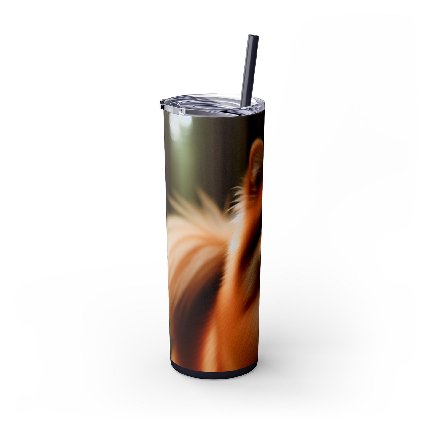 Finnish Spitz Tumbler with Straw, 20oz