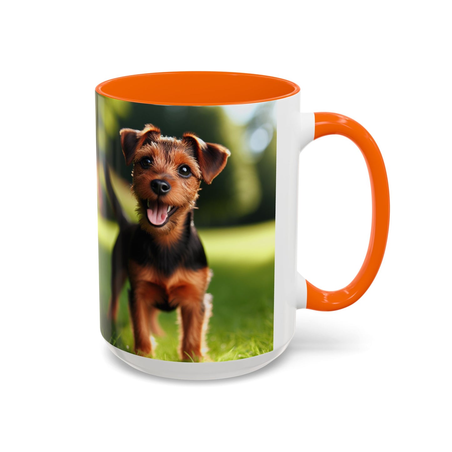 Deutscher Jagdterrier Accent Coffee Mug - Perfect Gift for Dog Lovers