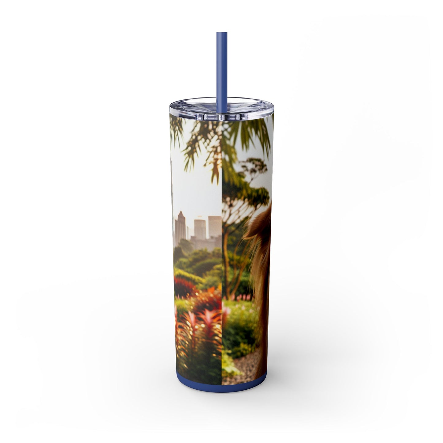 Taiwan Dog Tumbler with Straw, 20oz
