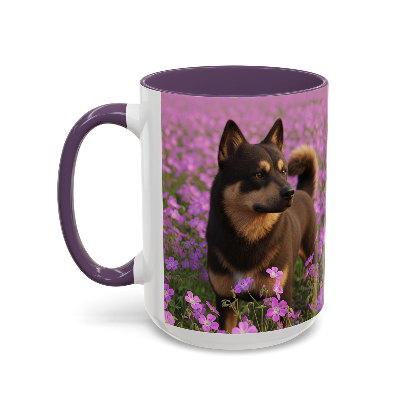 Cadabomb Okami Accent Coffee Mug - Perfect Gift for Dog Lovers