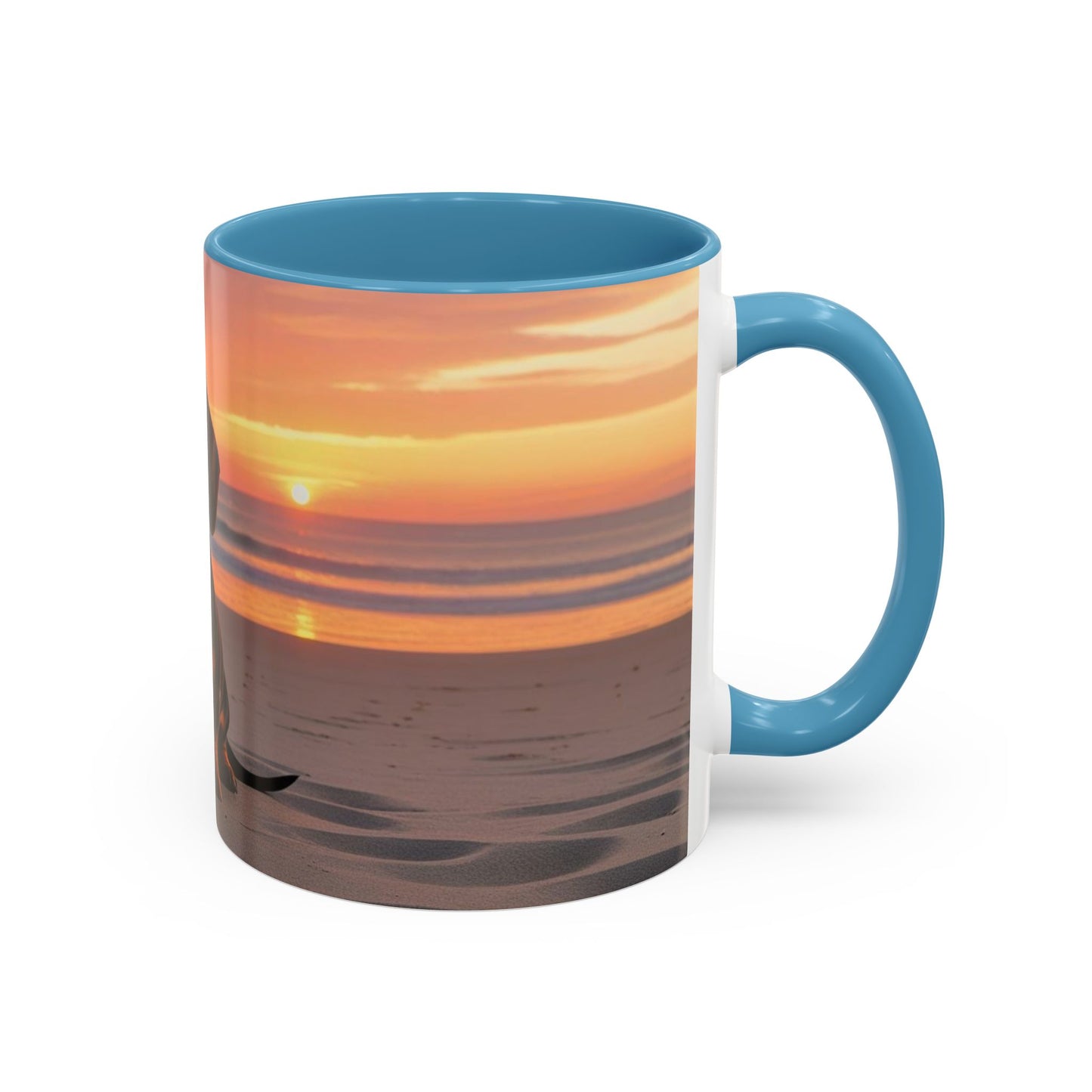 Dachshund Love Accent Coffee Mug - Perfect Gift for Dog Lovers