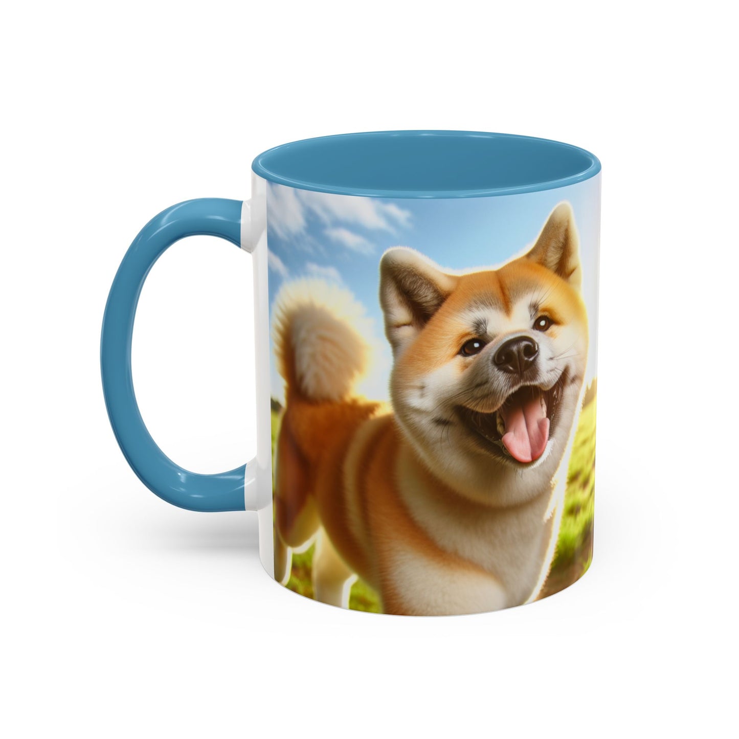 Akita Accent Coffee Mug - Perfect Gift for Dog Lovers