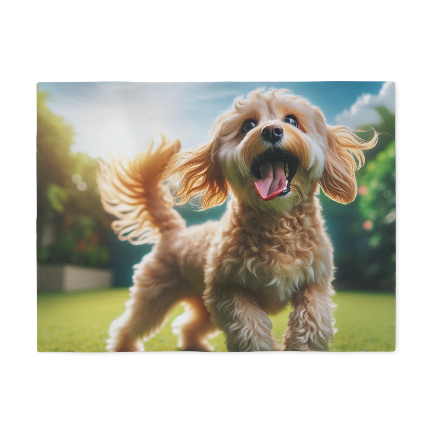 Cavoodle Sweatshirt Blanket