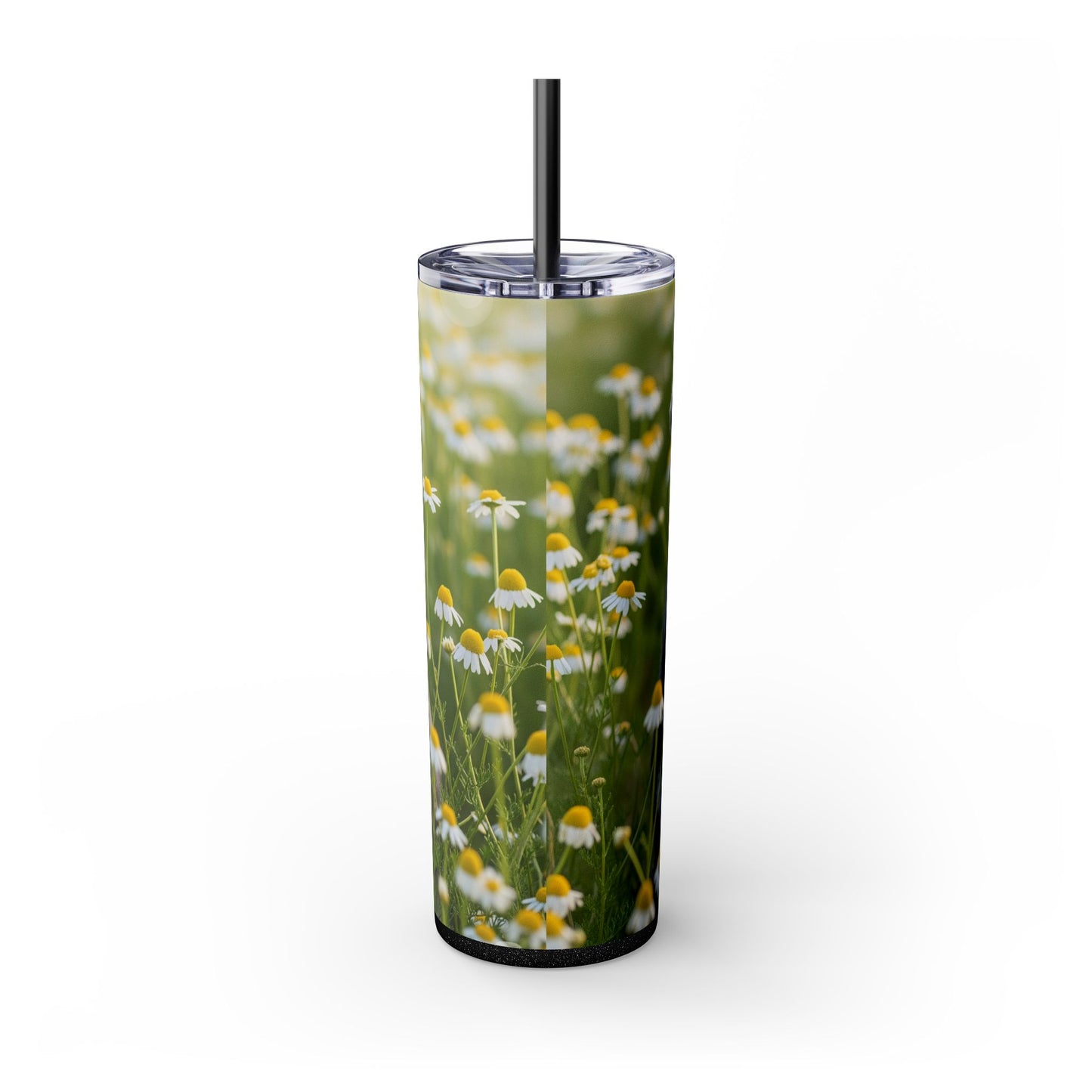 Miniature Schnauzer Skinny Tumbler with Straw, 20oz