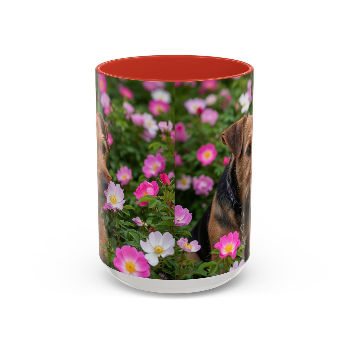 Teddy Roosevelt Terrier Accent Coffee Mug - Perfect Gift for Dog Lovers