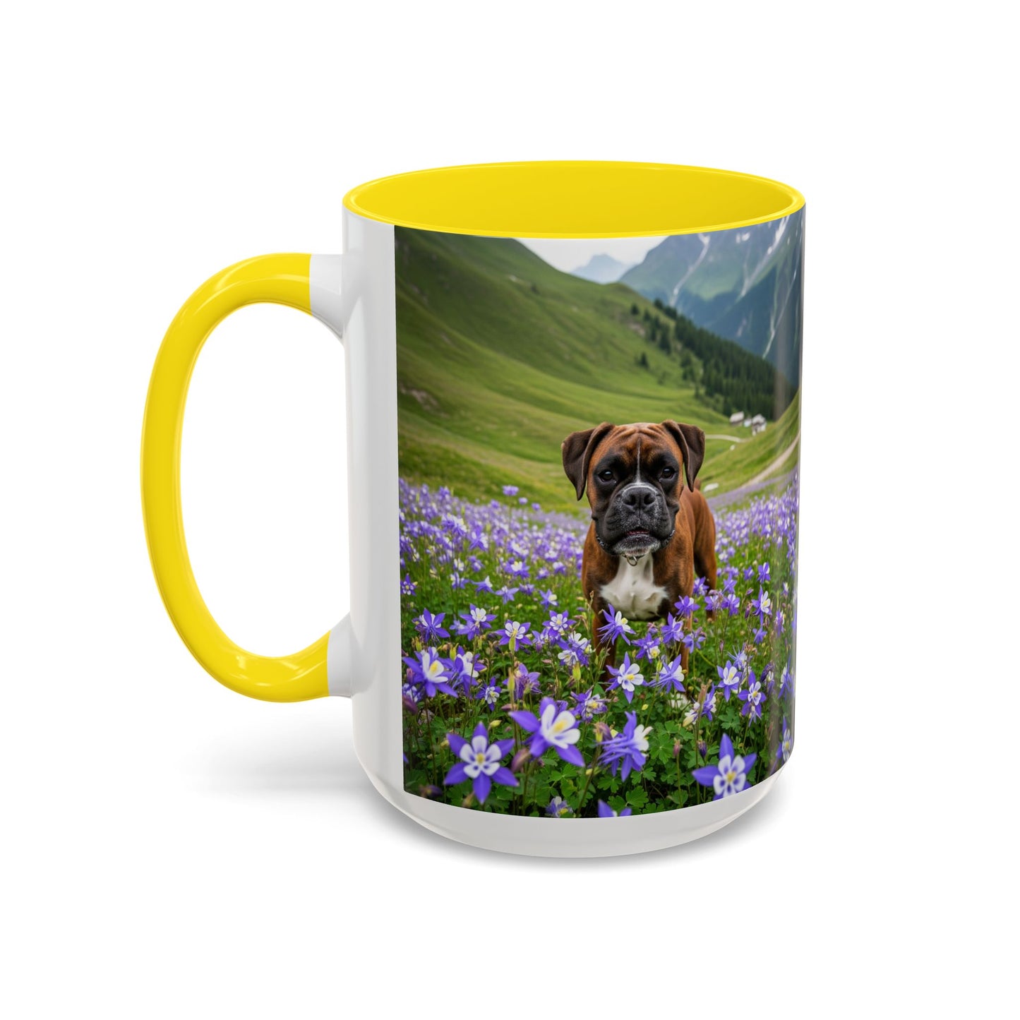 Boxer Accent Coffee Mug - Perfect Gift for Dog Lovers