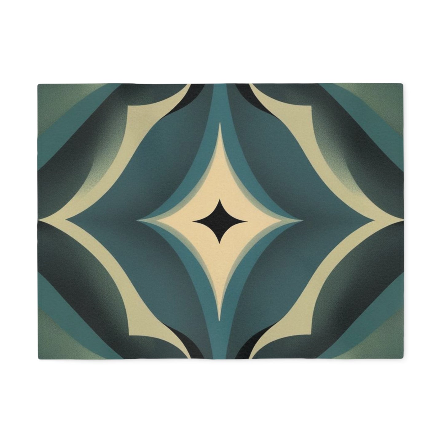 Optical Illusion Sweatshirt Blanket