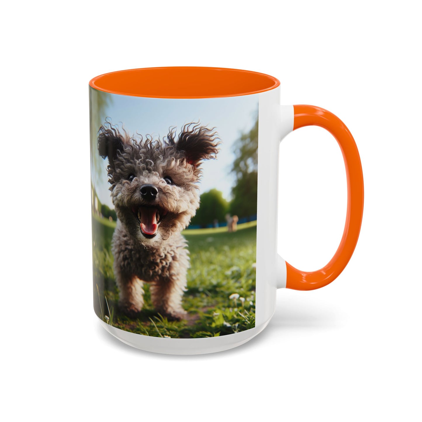 Pumi Accent Coffee Mug - Perfect Gift for Dog Lovers