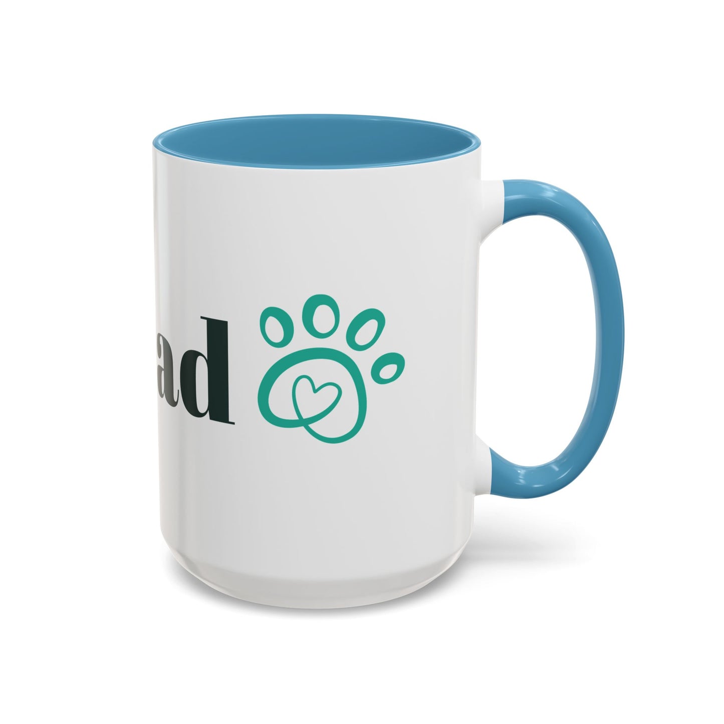 Dog Dad Accent Coffee Mug - Perfect Gift for Dog Lovers