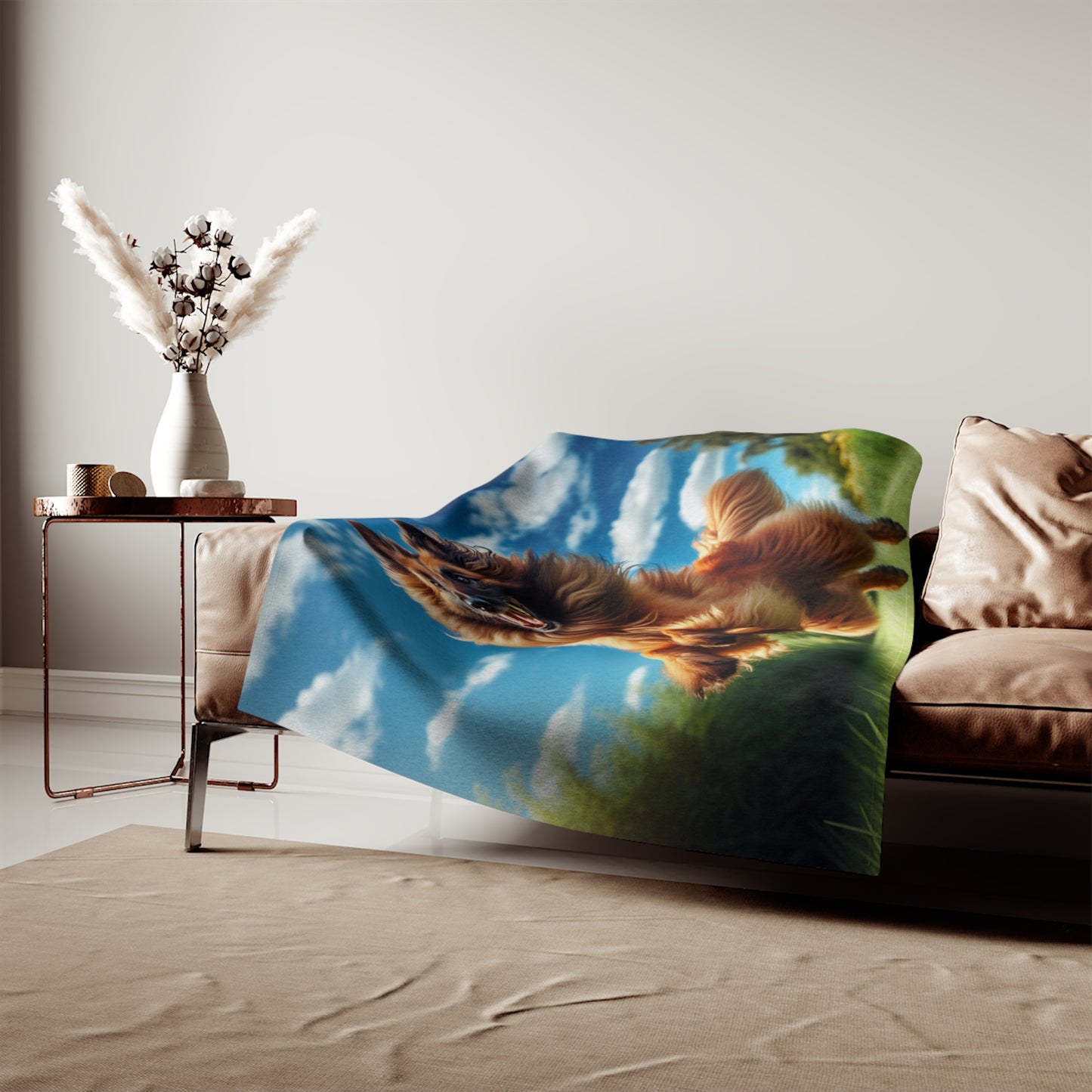 Belgian Shepherd Dog Laekenois Sweatshirt Blanket