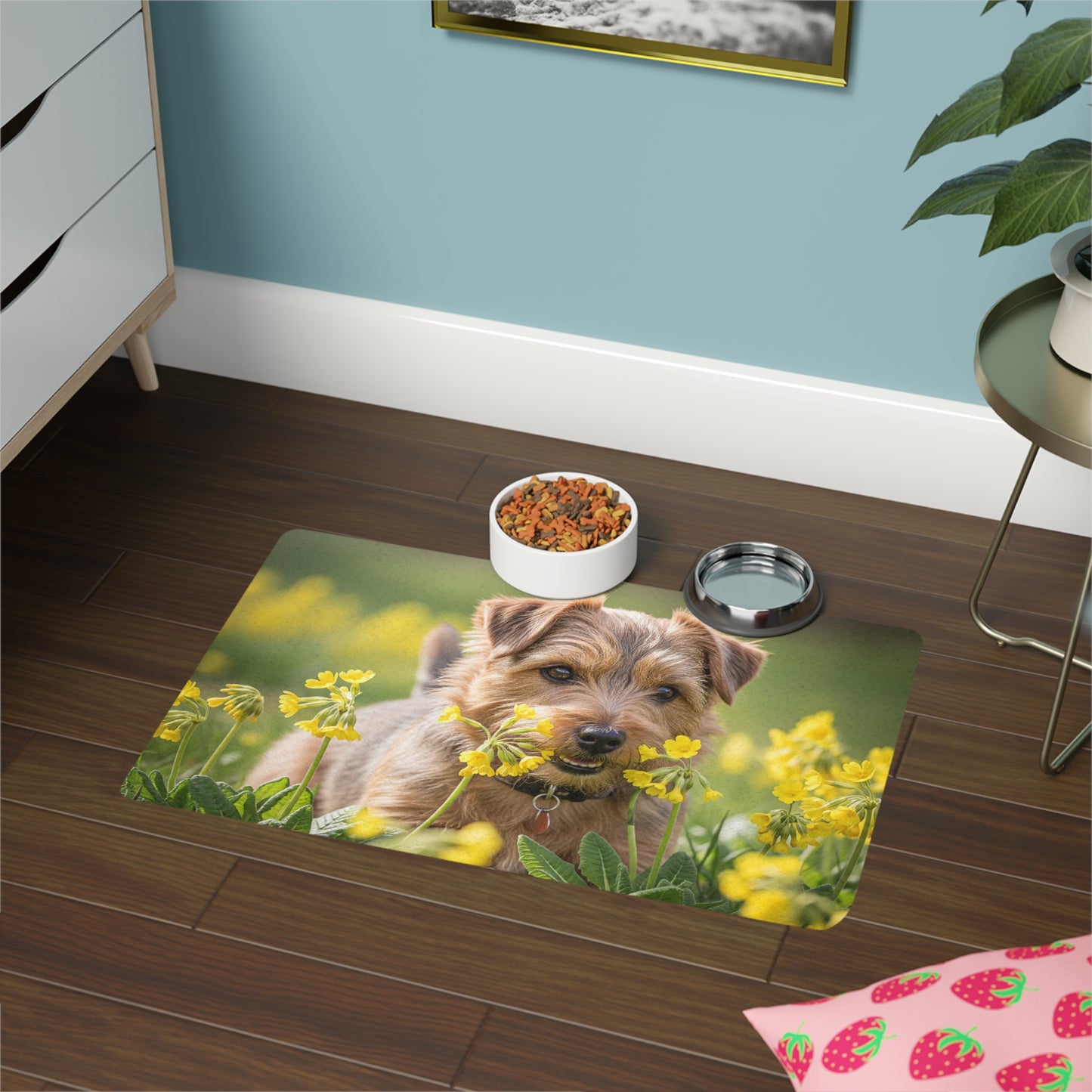 Pet Food Mat (12x18) - Norfolk Terrier