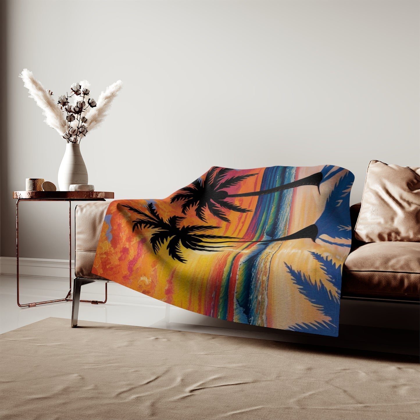 Brilliant Sunrise Sweatshirt Blanket