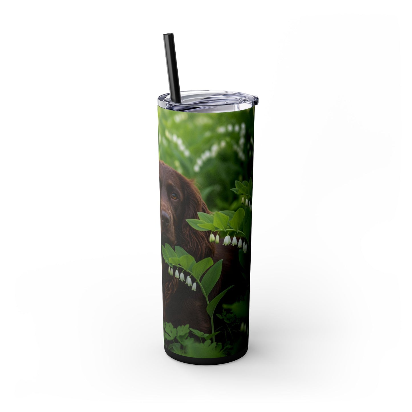 Field Spaniel Tumbler with Straw, 20oz