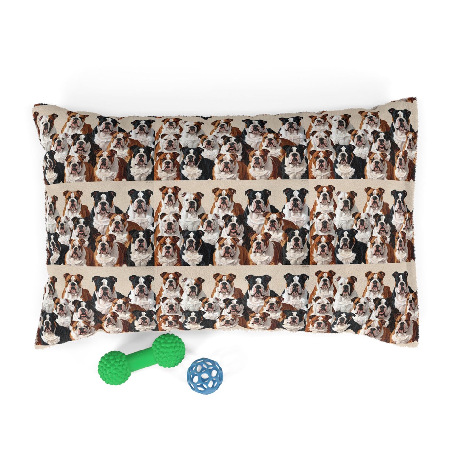 Bulldogs Pet Bed