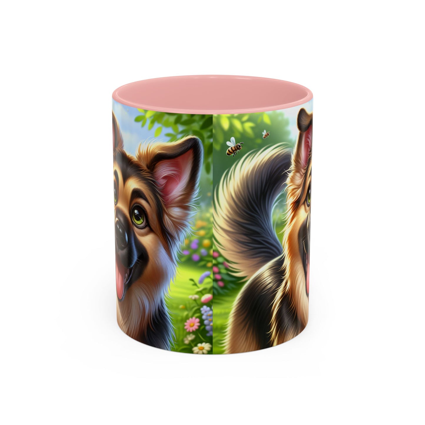 German Shepherd Accent Coffee Mug - Perfect Gift for Dog Lovers