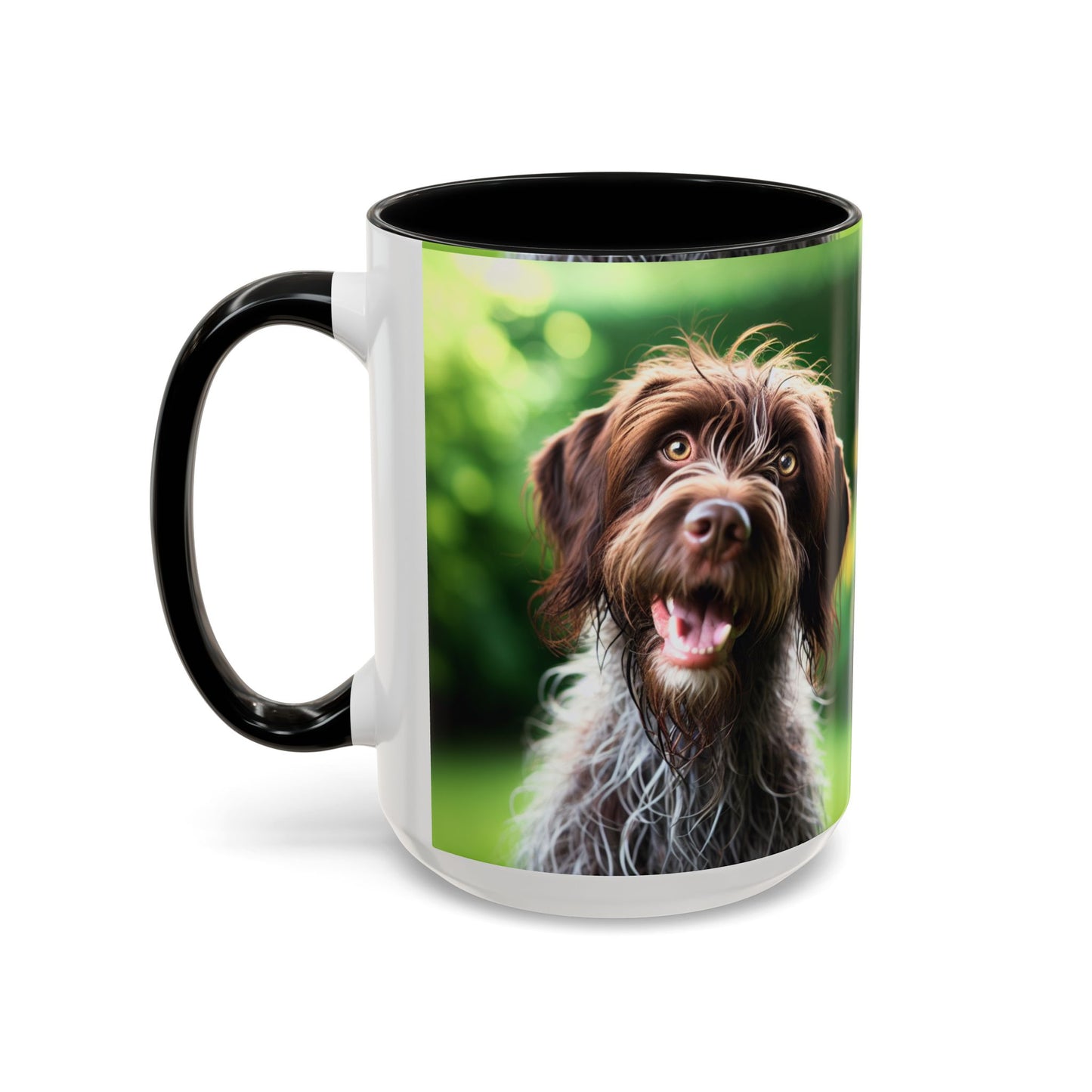 German Wirehaired Pointer Accent Coffee Mug - Perfect Gift for Dog Lovers
