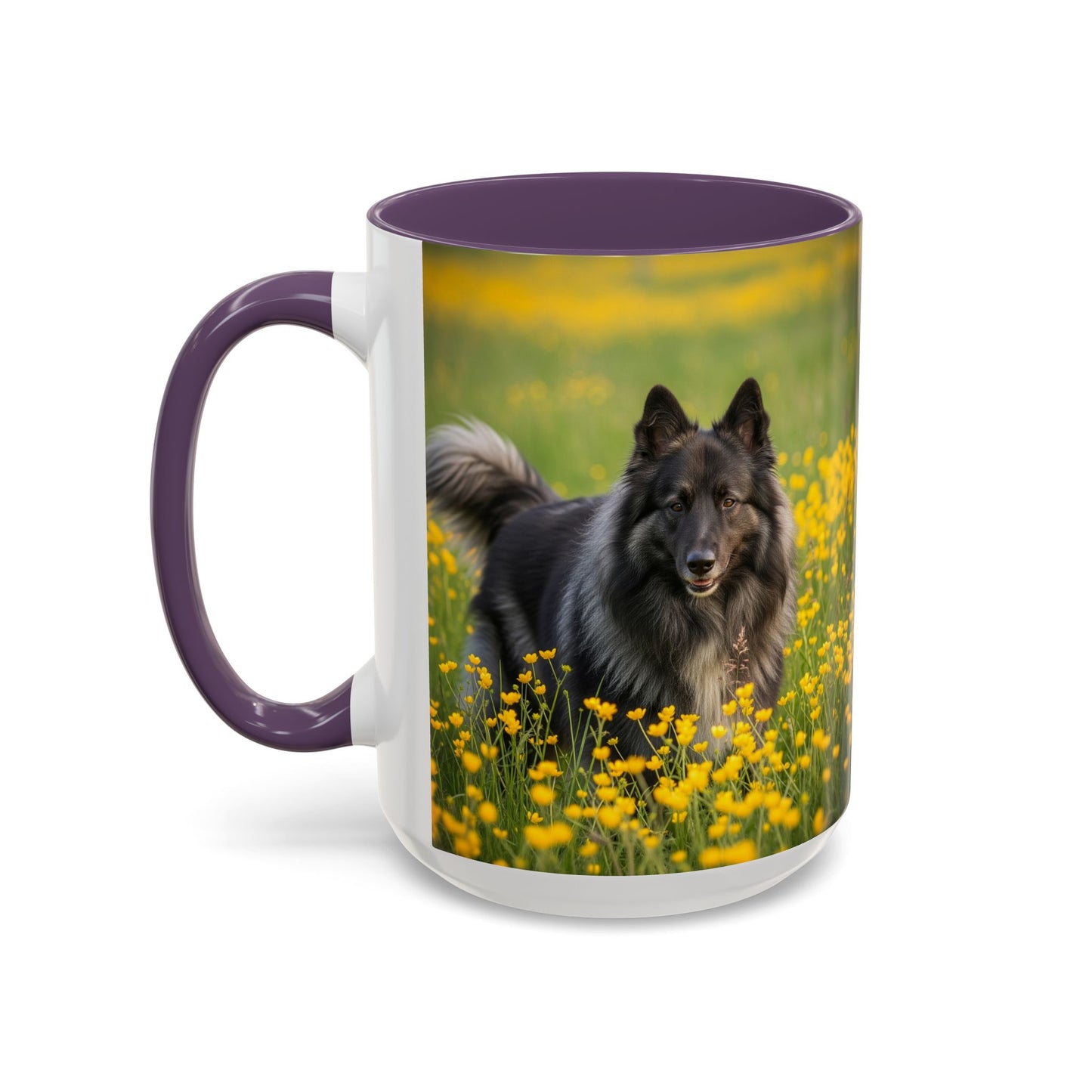Belgian Sheepdog Accent Coffee Mug - Perfect Gift for Dog Lovers