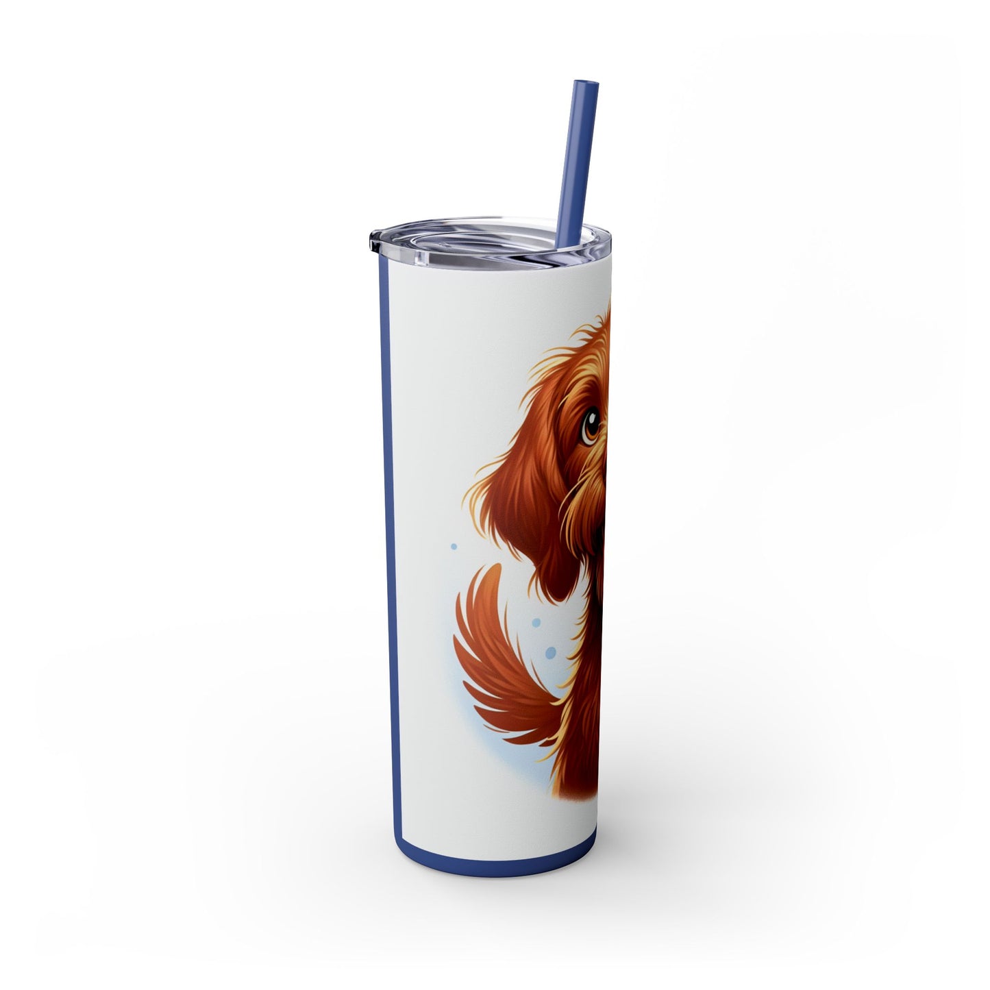 Hungarian Wirehaired Vizsla Tumbler with Straw, 20oz