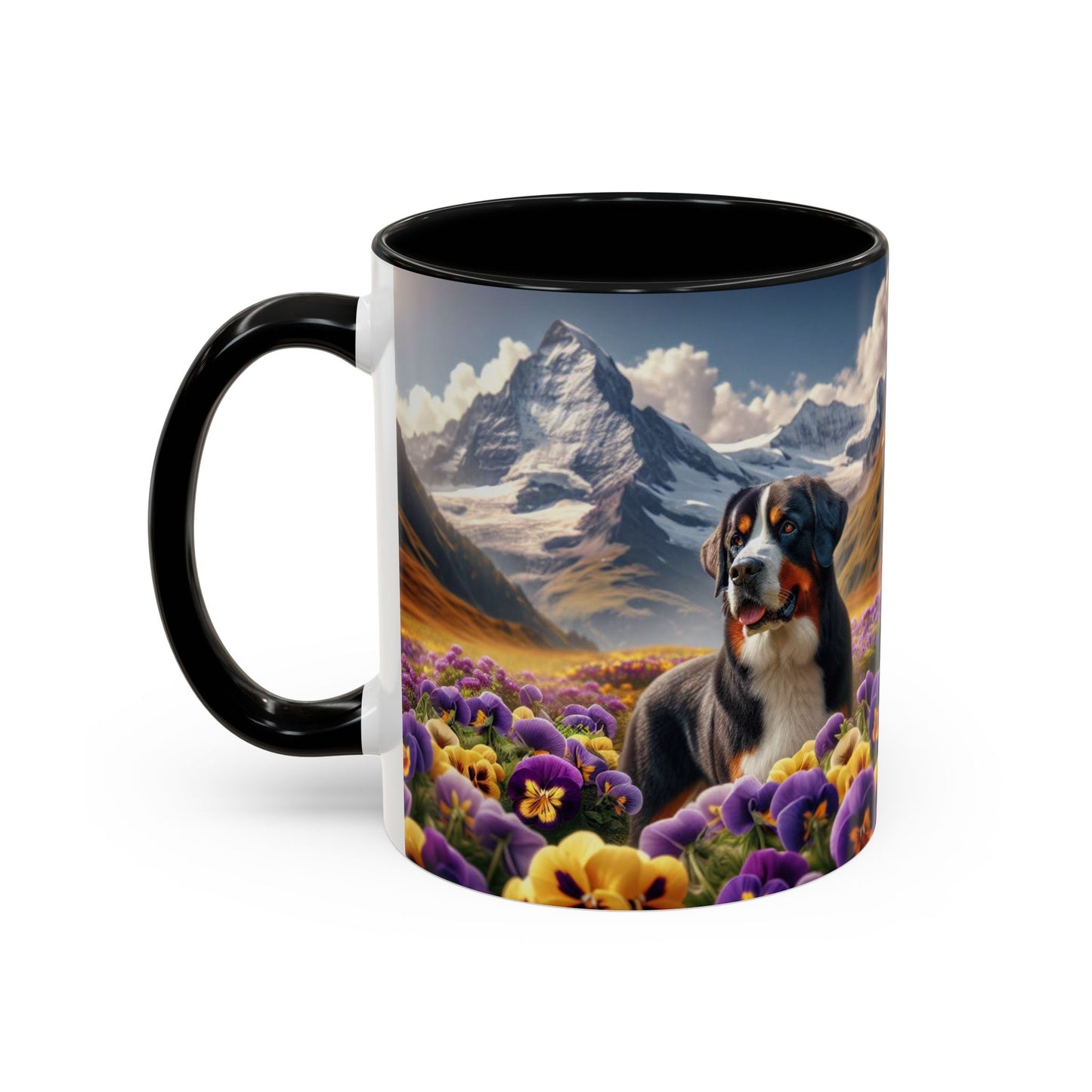 Greater Swiss Mountain Dog Accent Coffee Mug - Perfect Gift for Dog Lovers