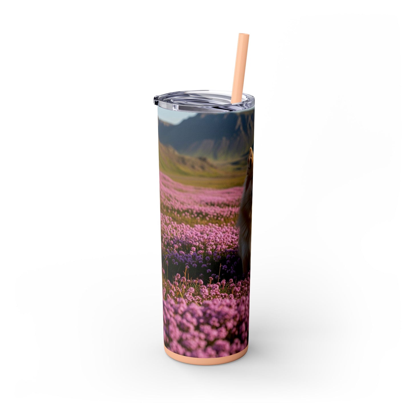 Icelandic Sheepdog Tumbler with Straw, 20oz