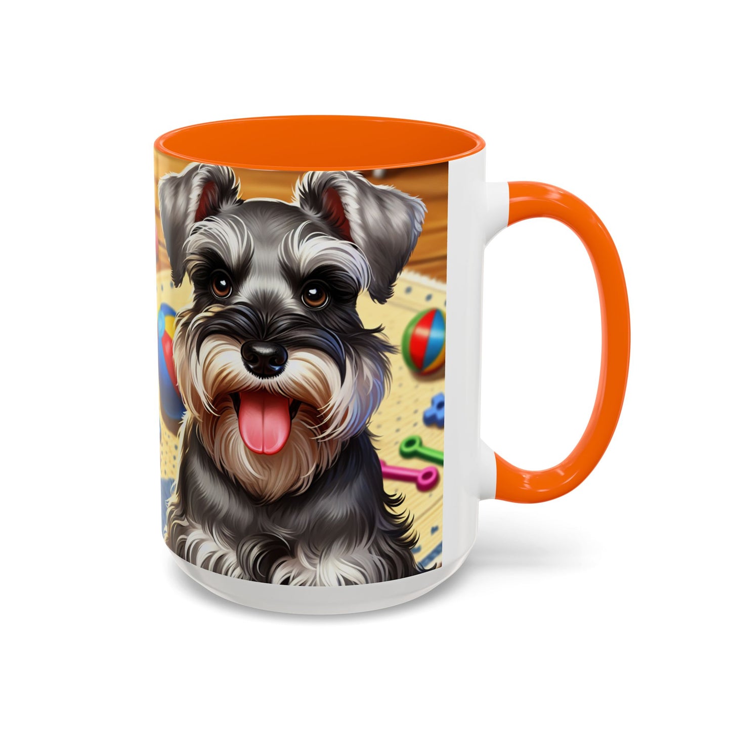 Miniature Schnauzer Accent Coffee Mug - Perfect Gift for Dog Lovers
