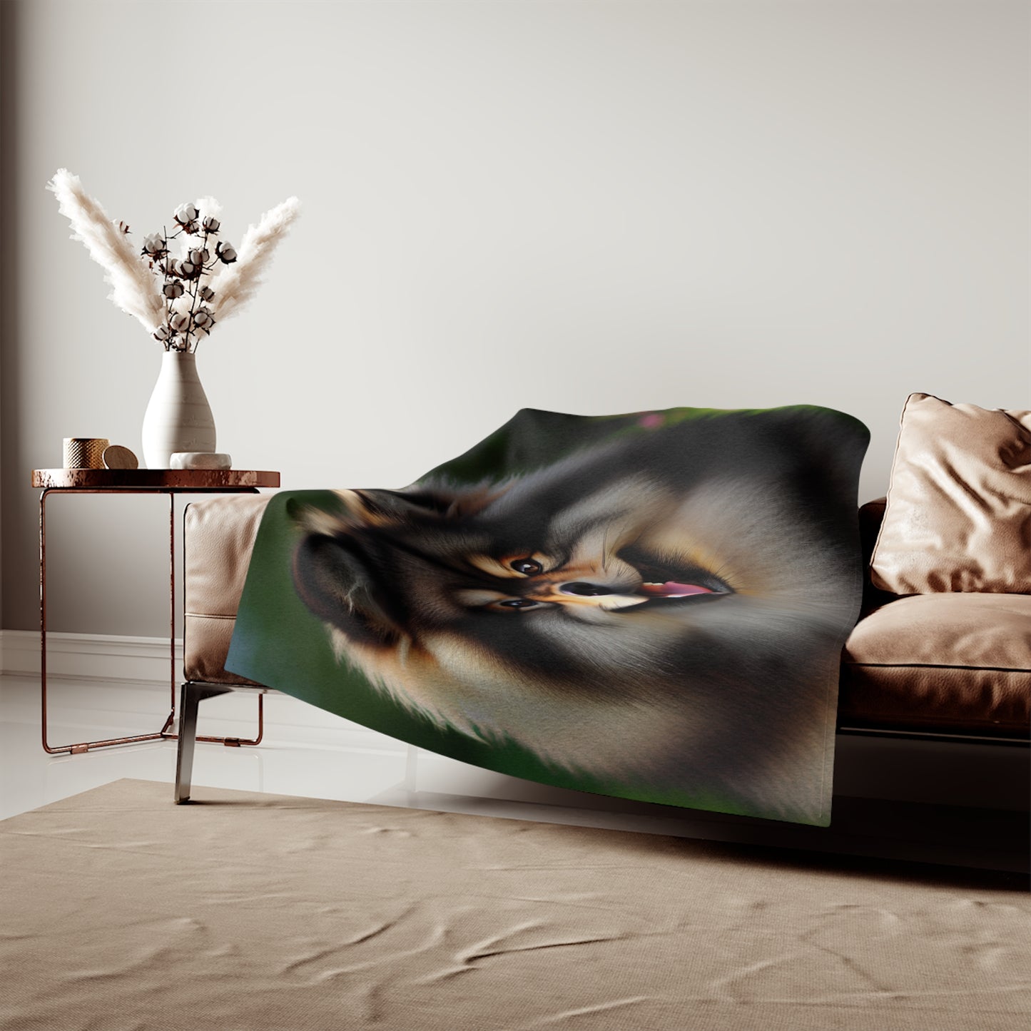 Finnish Lapphund Sweatshirt Blanket