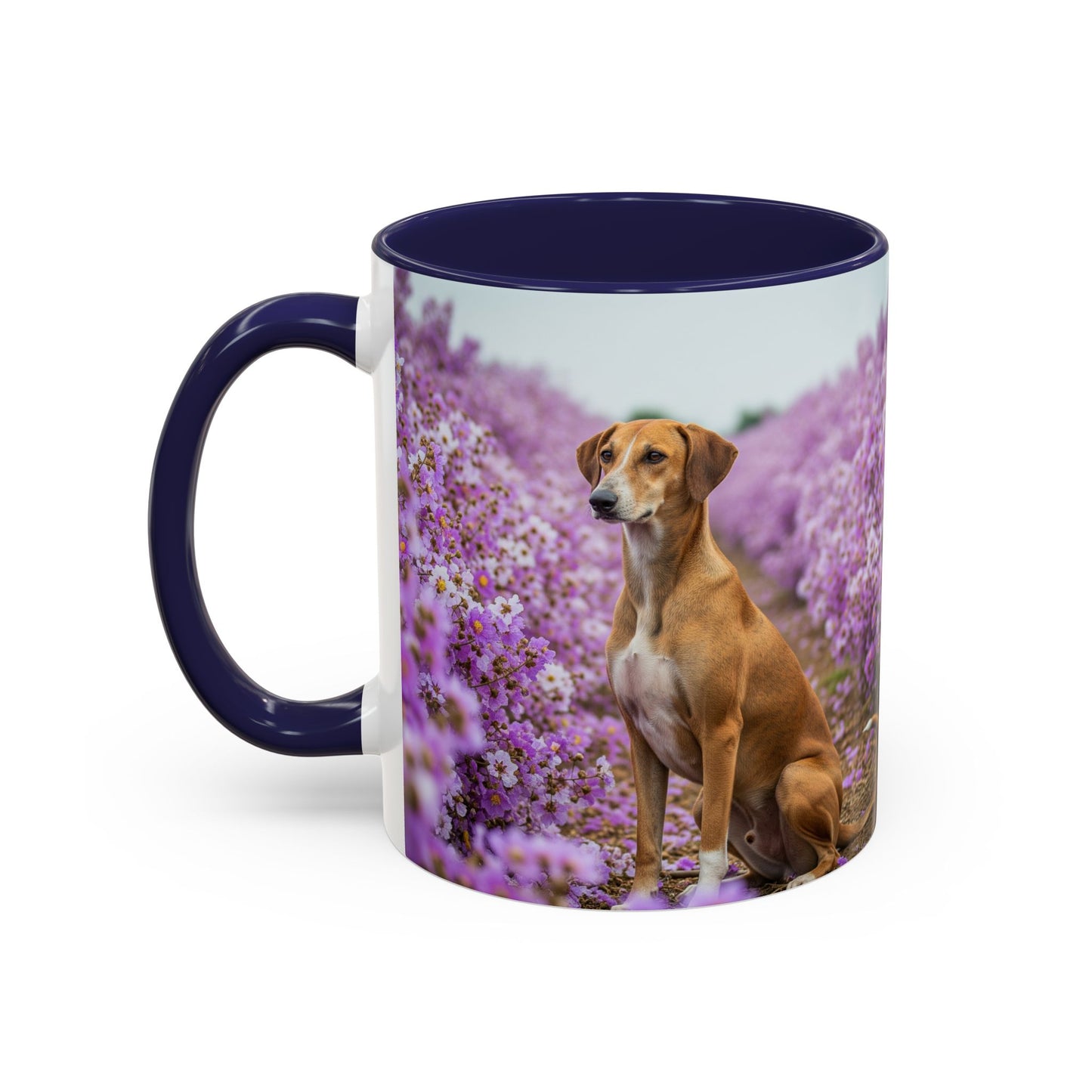 Banjara Hound Accent Coffee Mug - Perfect Gift for Dog Lovers