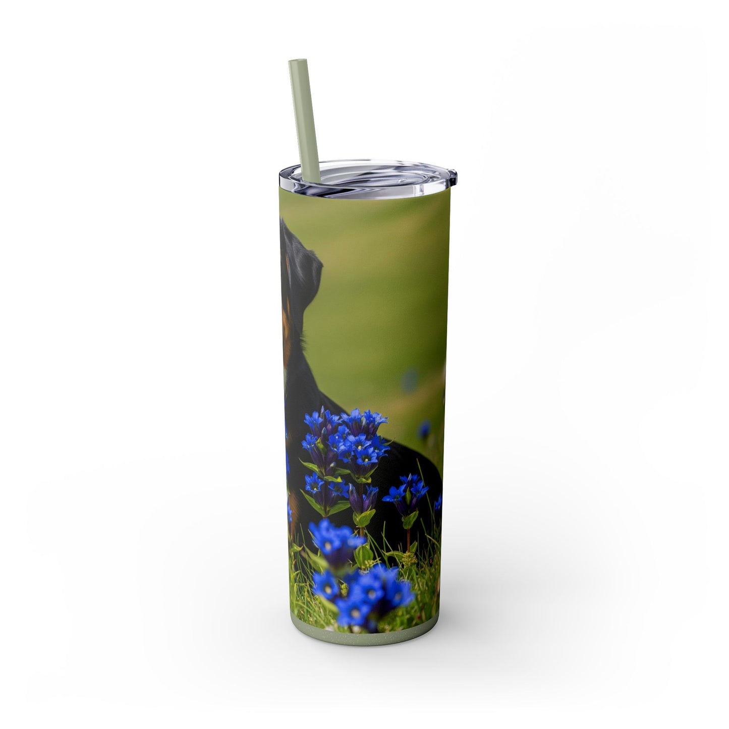 Appenzeller Sennenhund Tumbler with Straw, 20oz