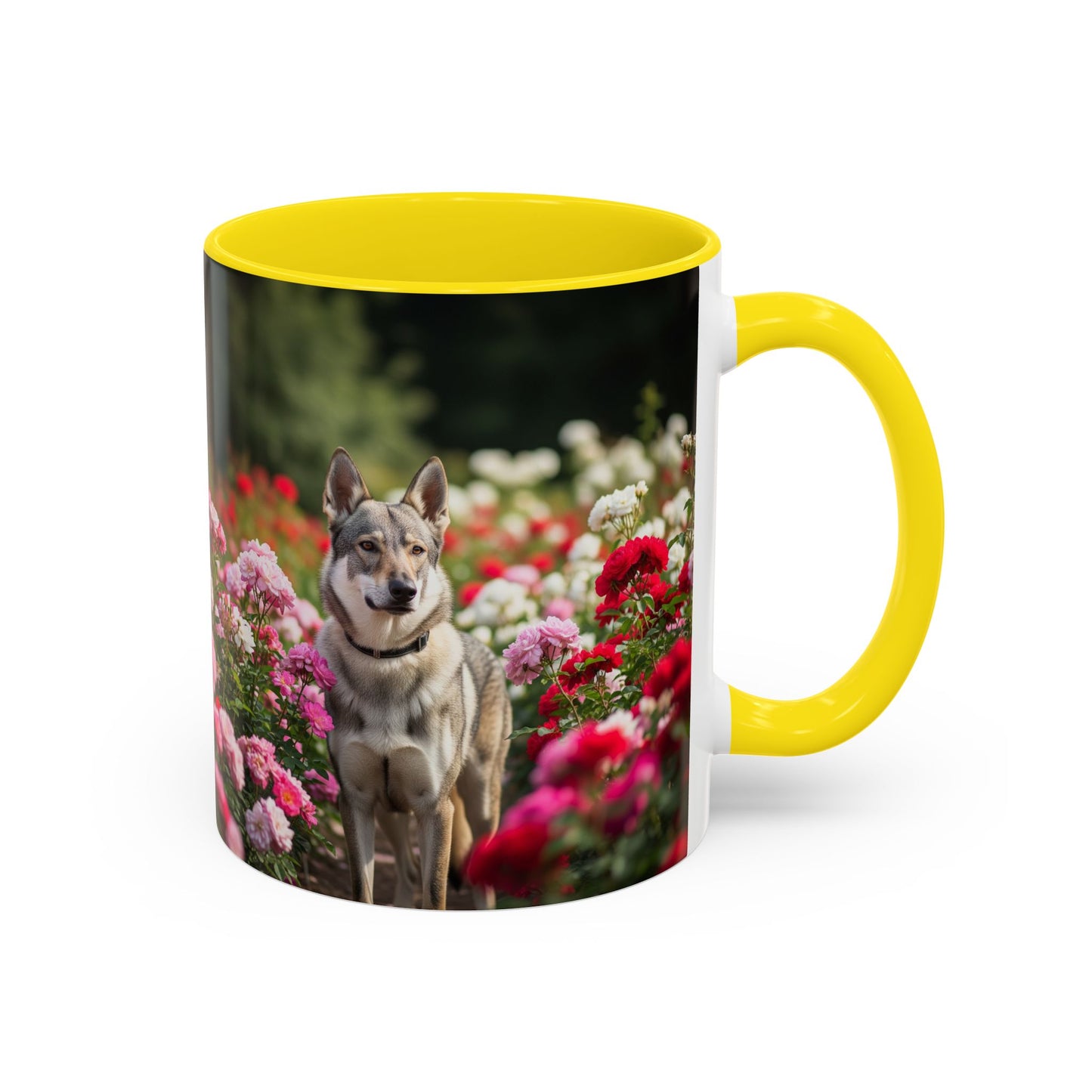 Czechoslovakian Vlcak Accent Coffee Mug - Perfect Gift for Dog Lovers