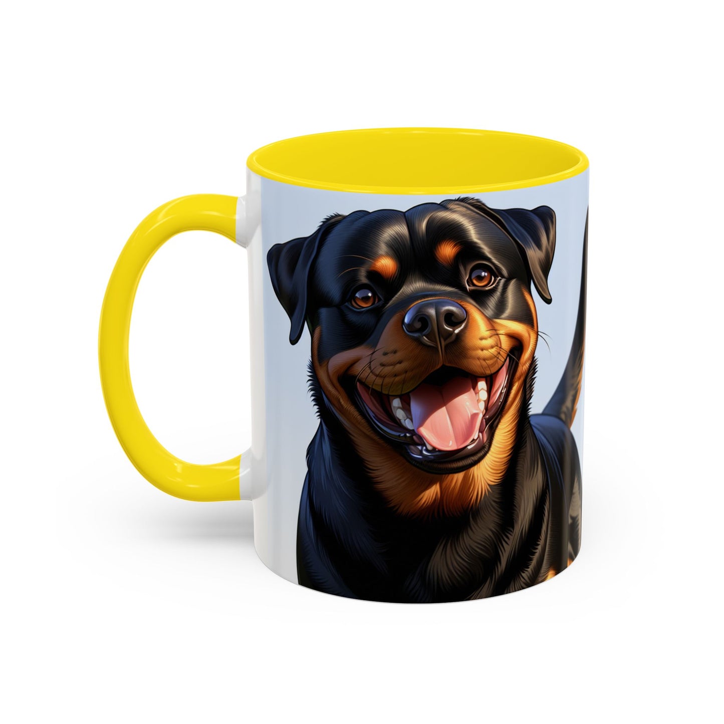 Rottweiler Accent Coffee Mug - Perfect Gift for Dog Lovers