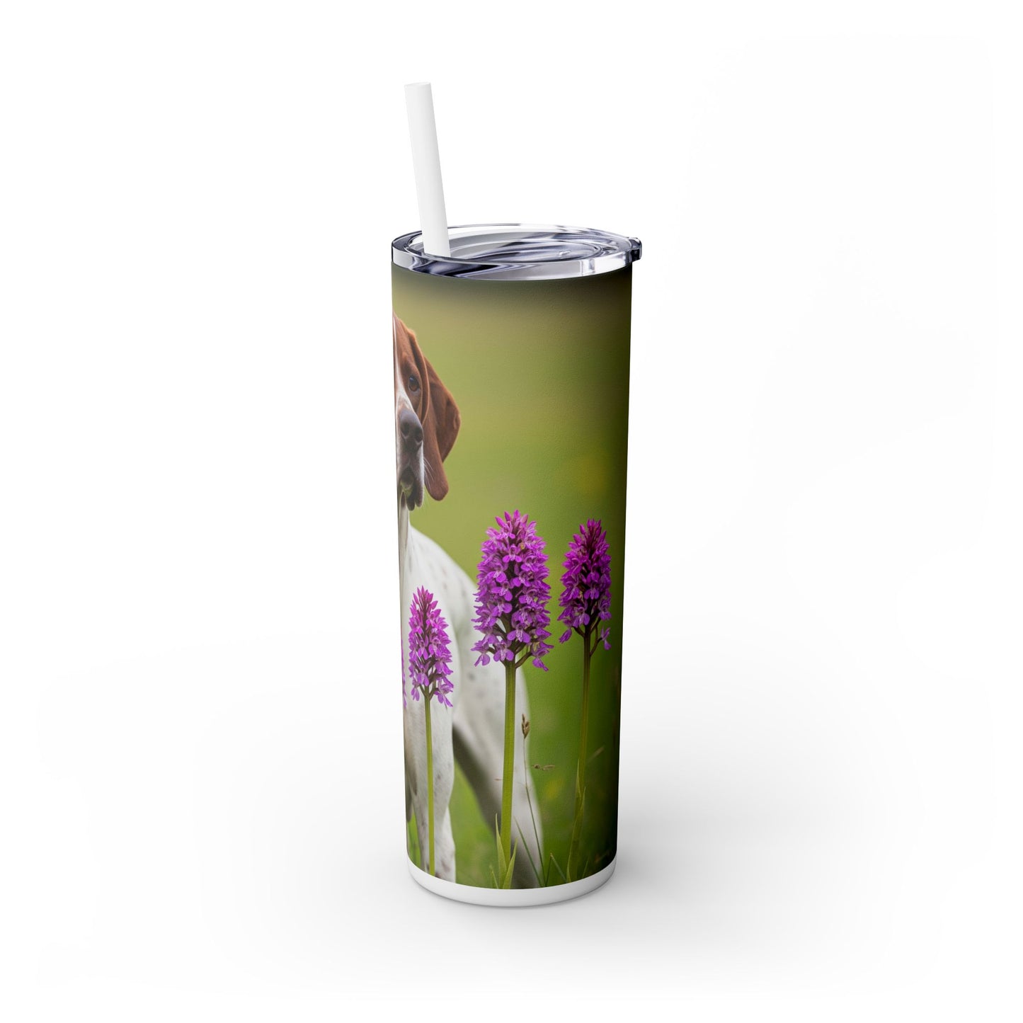 Pointer Skinny Tumbler with Straw, 20oz