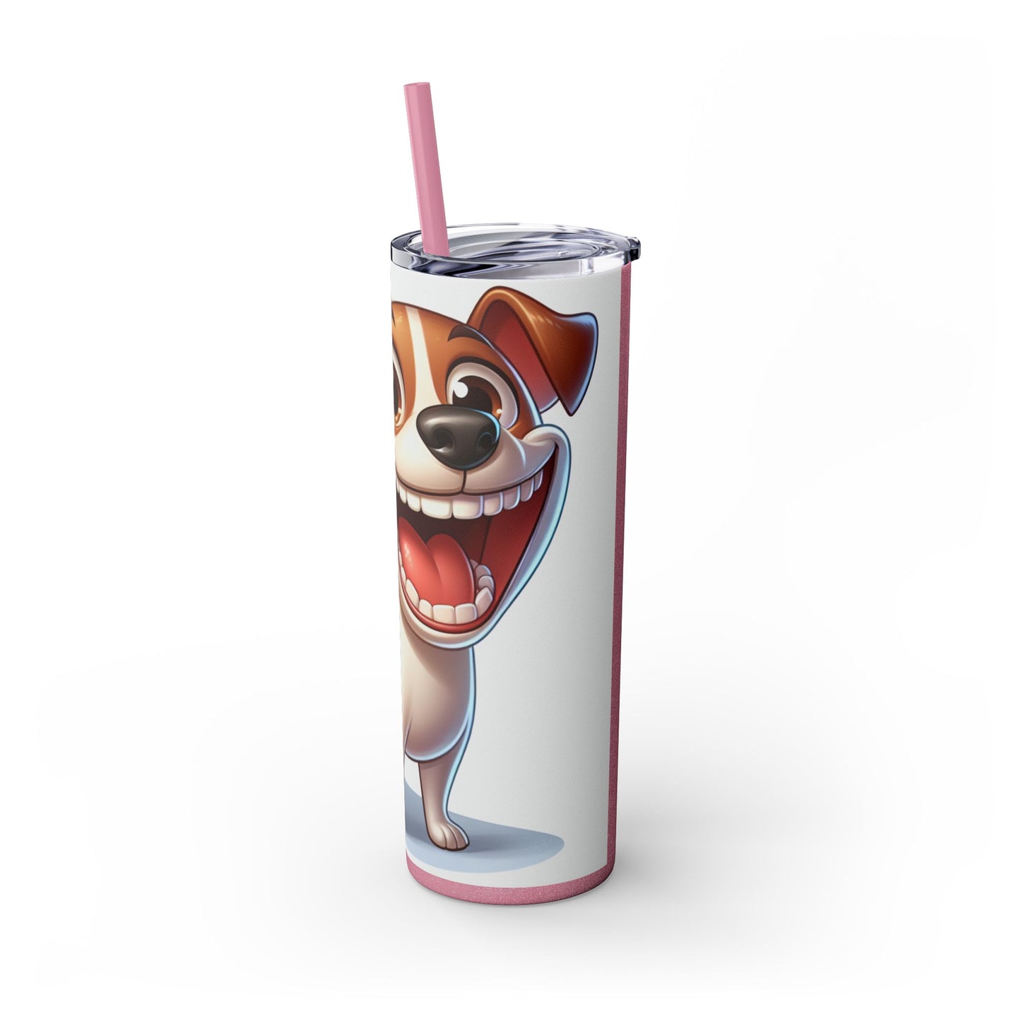 Teddy Roosevelt Terrier Tumbler with Straw, 20oz