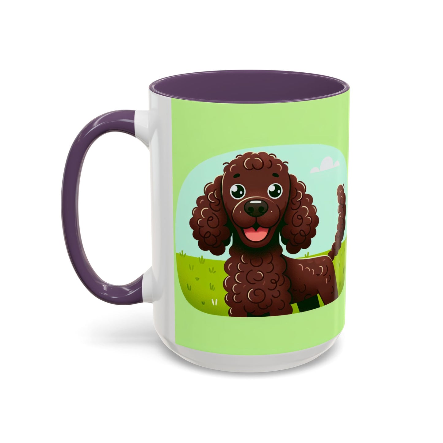 Irish Water Spaniel Accent Coffee Mug - Perfect Gift for Dog Lovers