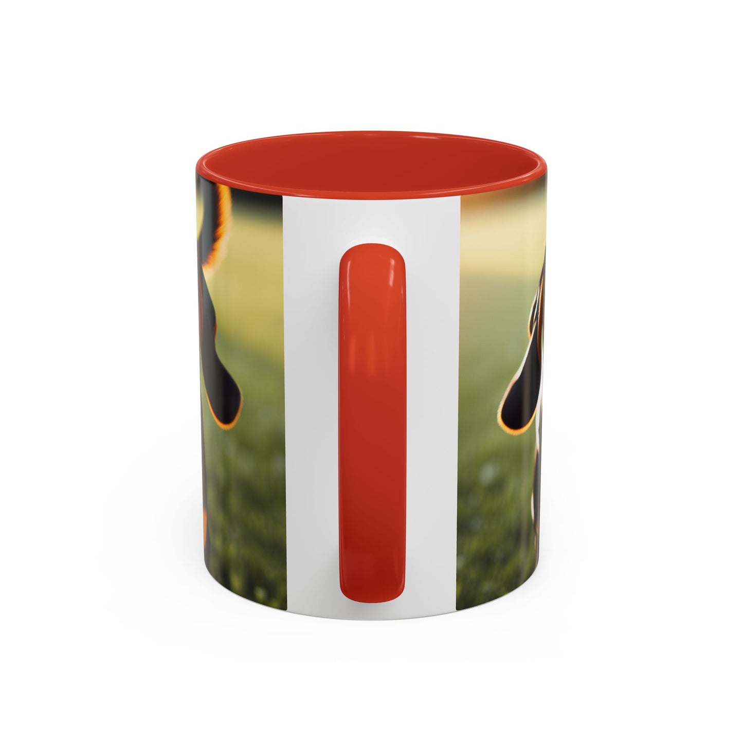 Black and Tan Coonhound Accent Coffee Mug - Perfect Gift for Dog Lovers