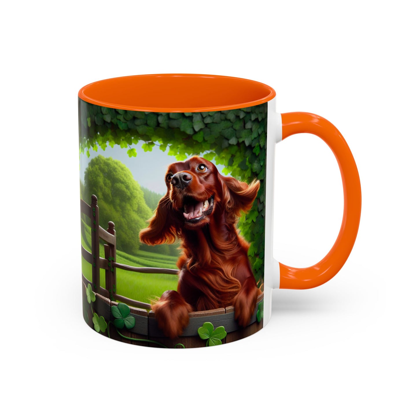 Irish Setter Accent Coffee Mug - Perfect Gift for Dog Lovers