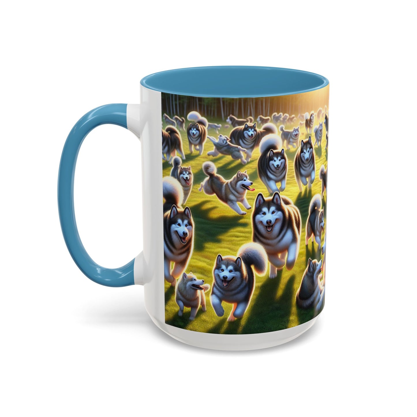 Alaskan Malamute Accent Coffee Mug - Perfect Gift for Dog Lovers