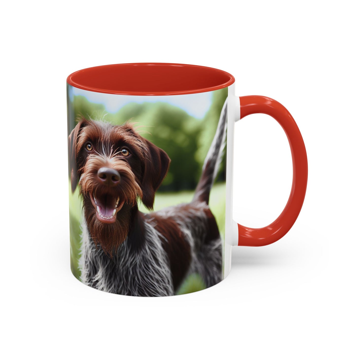 Wirehaired Slovakian Pointer Accent Coffee Mug - Perfect Gift for Dog Lovers