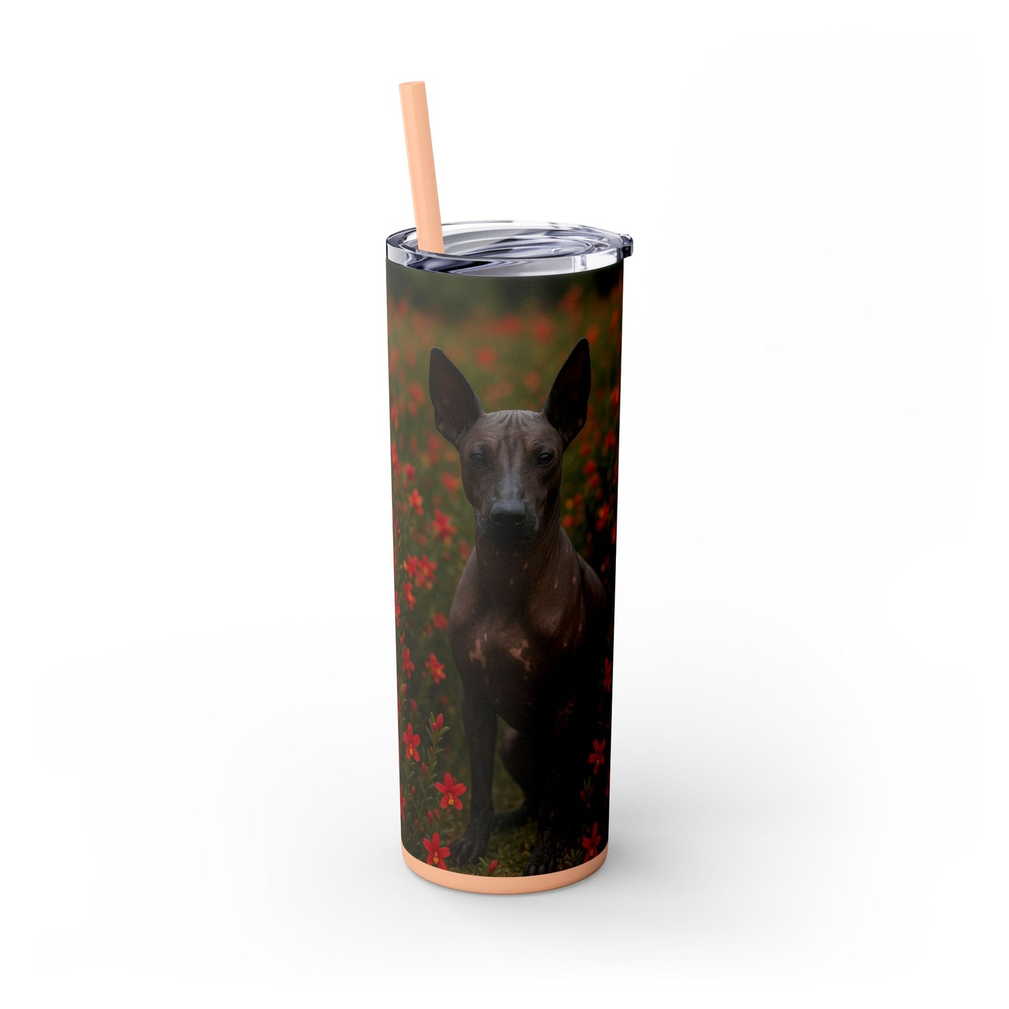 Peruvian Inca Orchid Tumbler with Straw, 20oz
