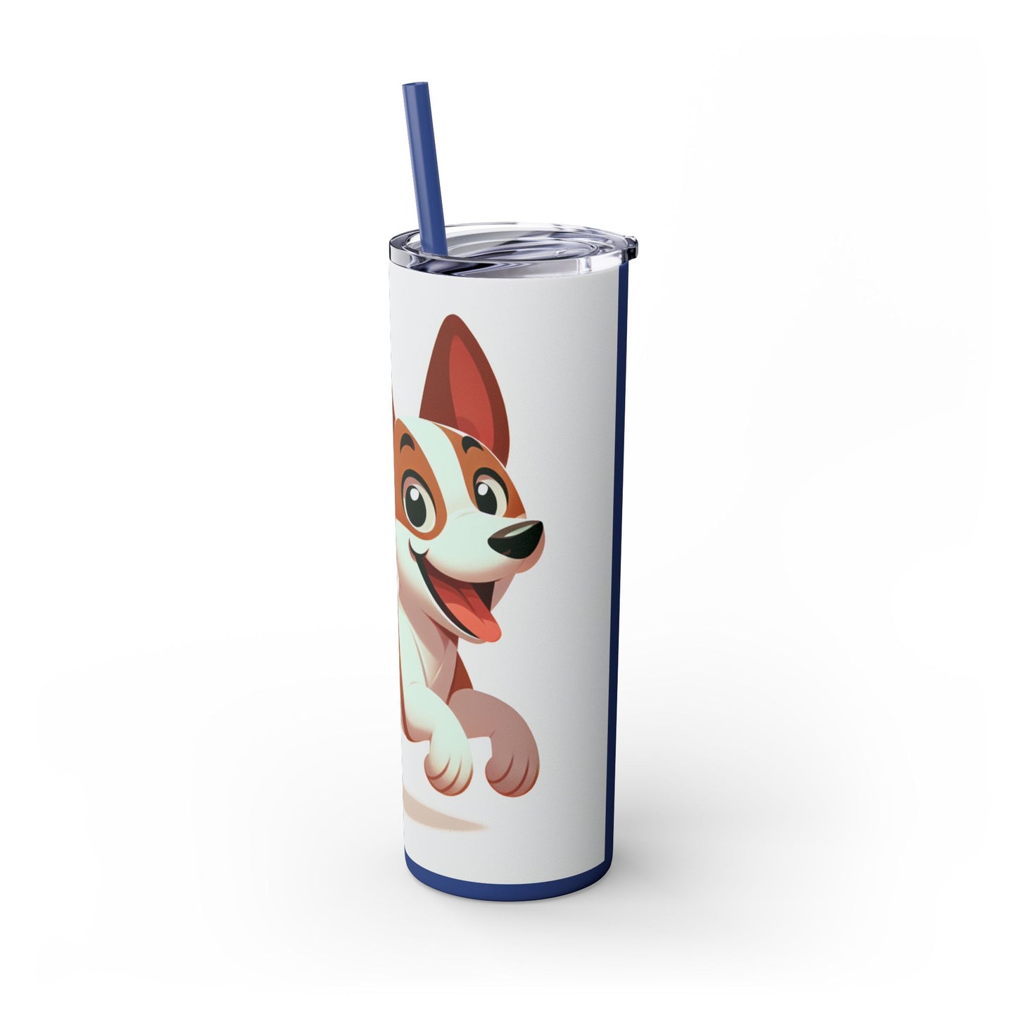 Basenji Tumbler with Straw, 20oz