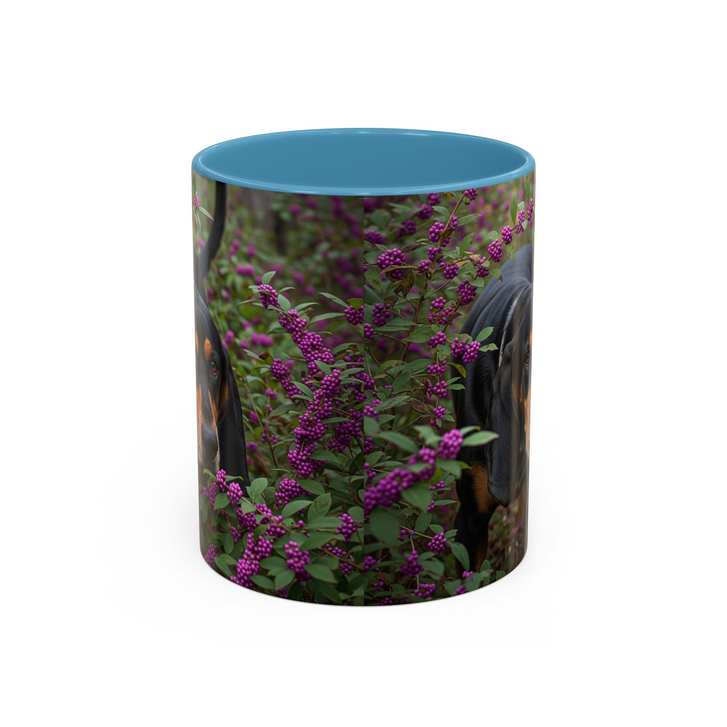 Black and Tan Coonhound Accent Coffee Mug - Perfect Gift for Dog Lovers