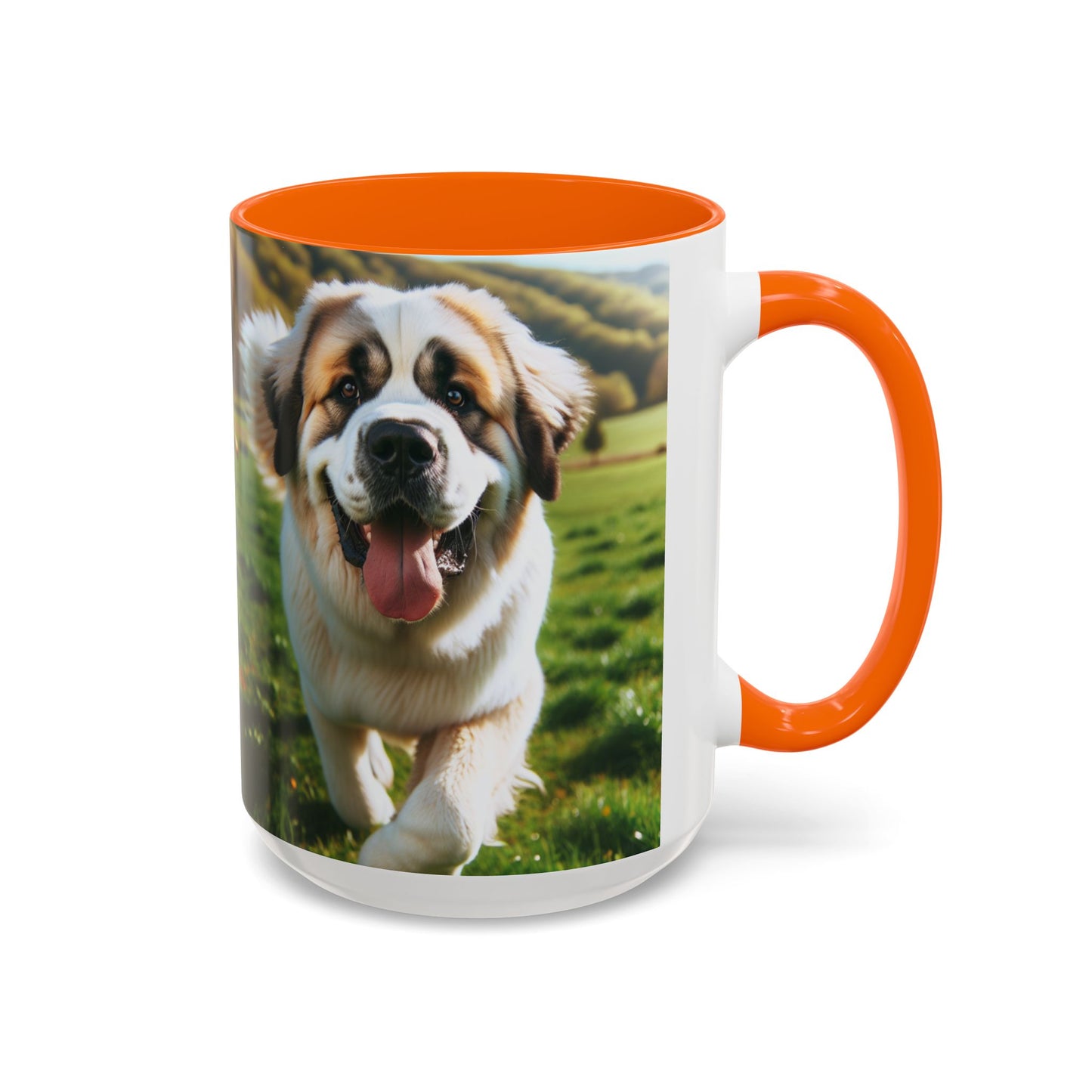 Pyrenean Mastiff Accent Coffee Mug - Perfect Gift for Dog Lovers