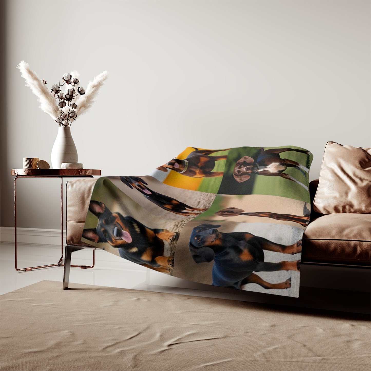 German Dogs Sweatshirt Blanket