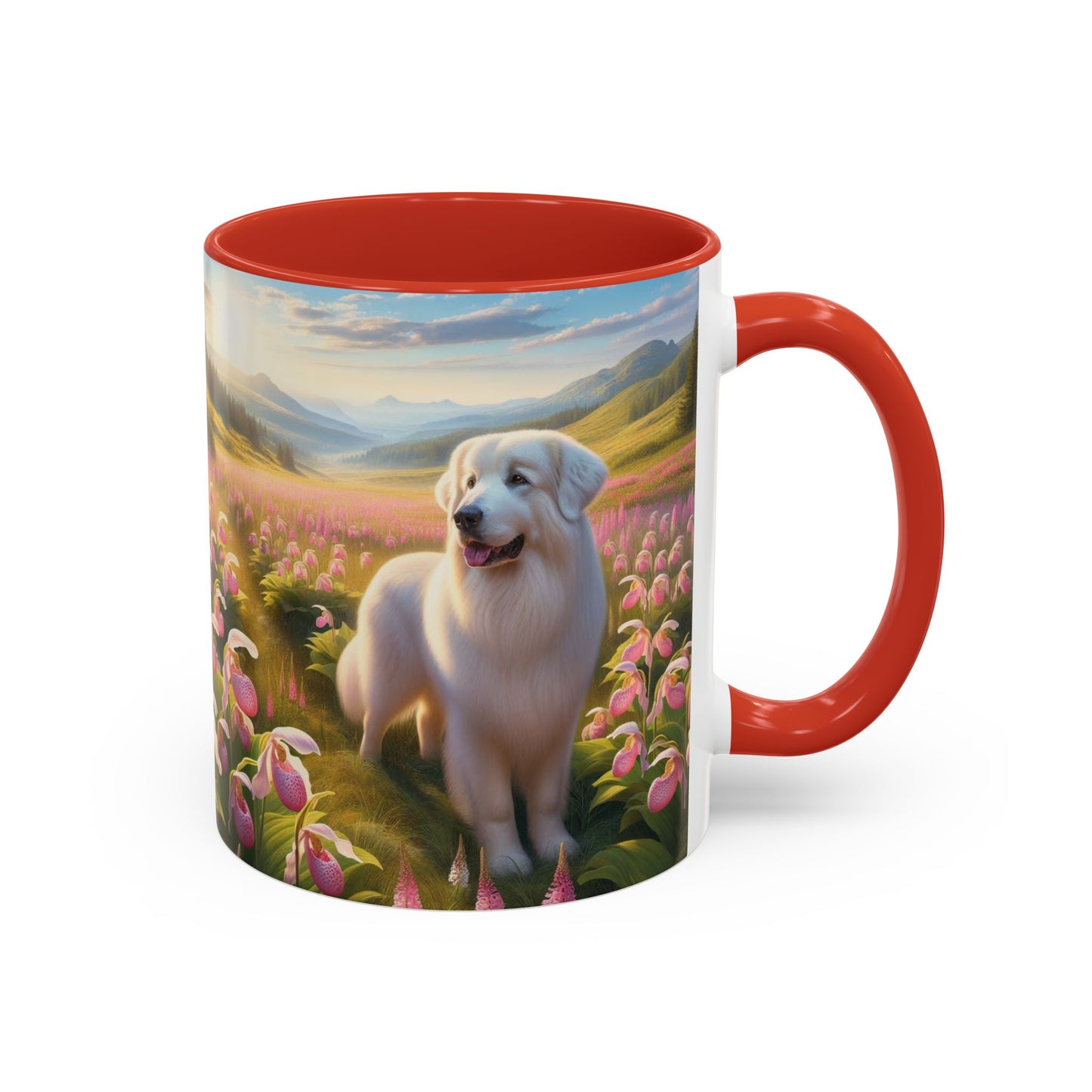 Great Pyrenees Accent Coffee Mug - Perfect Gift for Dog Lovers